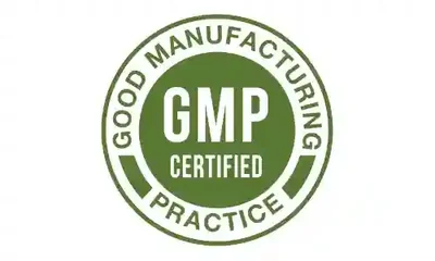 Pineal XT GMP manufacturing badge
